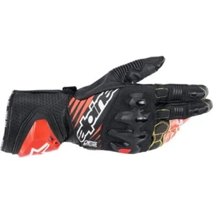 Alpinestars Adult's GP Tech V2 Motorcycle Glove Black/White/Fluo Red Size - 2XL - Picture 1 of 2