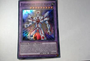 Yugioh ELEMENTAR-HELD KERN , shvi-dese2 Super Rare deutsch NM Limitierte Auflage - Bild 1 von 4