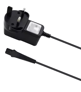 UK AC/DC Charger Power Supply Adapter Cord Lead For Braun BT5010 Beard Trimmer - Picture 1 of 1