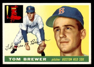 1955 Topps Baseball #83 Tom Brewer Card - EX #5054 - Picture 1 of 2