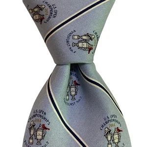 VINEYARD VINES Custom Men's 100% Silk XL 61" Necktie USA Designer Geometric Blue - Imagen 1 de 3