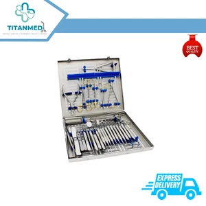 New 33 Pcs Dental Implant Oral Surgery Kit Implantology Surgical Instrument kit - Picture 1 of 4