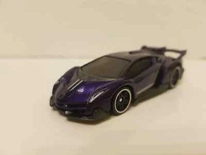 Lamborghini Veneno (Metalflake Purple) - HW Exotics - Hot Wheels Basic Loose - Picture 1 of 2