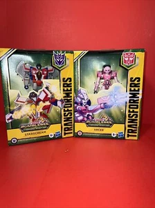 Transformers STARSCREAM & ARCEE Cyberverse Adventures Action Figure BUNDLE - Picture 1 of 8