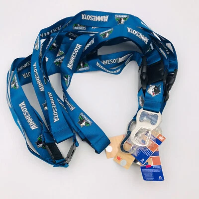 Minnesota Timberwolves NBA Licensed Bottle Opener Lanyard Key Ring New Blue  - Image 1 of 4