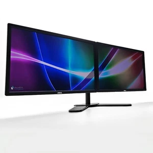 Dual Monitor Setup 48″ 2×24″ 1920×1080 IPS DP USB HDMI USB-C converters * - Picture 1 of 20