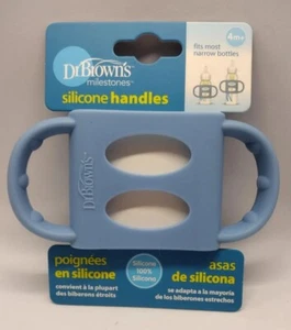 Dr Brown's Milestones Silicone Handles Fits Most Standard/Narrow Bottles - New - Picture 1 of 2