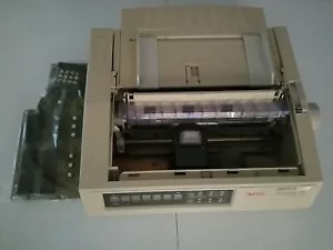 Oki MICROLINE 320 (62411601) Turbo 9 Pin Dot Matrix Printer - White - Picture 1 of 2