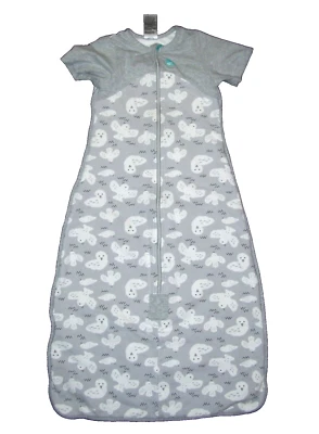 Love to Dream Short Sleeve Mild Weater Sleep Bag Size 0-1 6-18 Months Gray Doves - Image 1 of 3