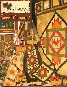 Sweet Memories Quilt Pattern Book G.E. Designs Iceland - Picture 1 of 2