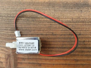 DC 12V kleines elektrisches Magnetventil; Luft/Wasser Ventil; f. Schlauch-Ø 5mm - Bild 1 von 9