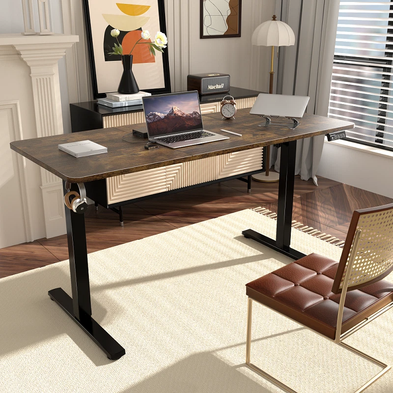 Ergomaker 140cm Electric Standing Desk Height Adjustable Office Computer Desk AU - image 1 of 4