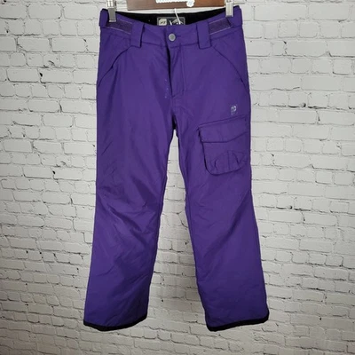 Orage Purple Insulated Adjustable Waist Snow Pants Youth Size Medium M (25x26.5) - Image 1 of 4