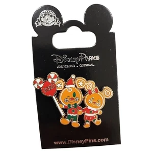 Disney Pin Mickey & Minnie Mouse Lebkuchen Plätzchen Urlaub Weihnachten 141479 - Bild 1 von 3