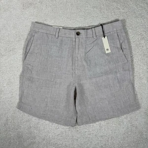 Banana Republic Shorts Mens 34 Beige 100% Linen 7" Vacation Travel NEW - Picture 1 of 9