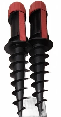 Sombrilla de playa ancla de arena portátil liviana resistente barrena Foto 1 de 4