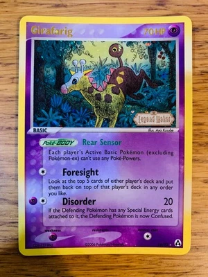 NEAR MINT! Girafarig (16/92) Stamped Reverse Holo EX Legend Maker Pokemon Card! - Image 1 of 4