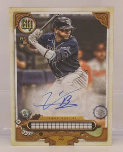 Autógrafo Topps Gypsy Queen Vidal Brujan 2022 #GQA-VB ~ Sin placa de identificación - Imagen 1 de 2