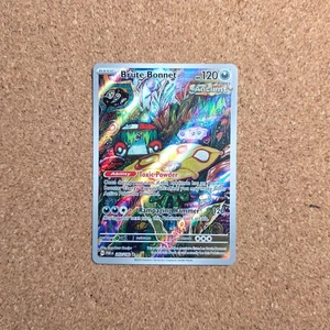 Brute Bonnet - 207/182 - SV04: Paradox Rift (PAR) Ilustración Pokémon Raro *C2 - Imagen 1 de 2