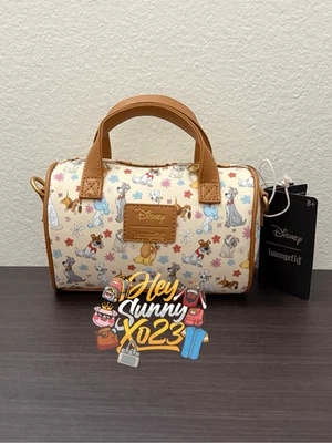Loungefly Disney Dogs Satchel Crossbody Bag - Image 1 of 4