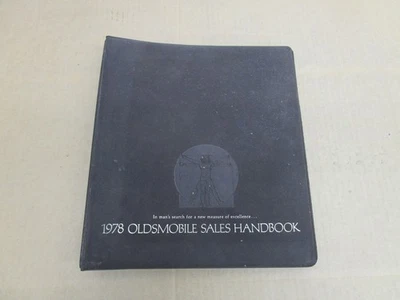 1978 Oldsmobile Dealer Album Sales Handbook Cutlass Toronado 98 Delta 88 data Foto 1 de 4