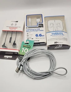 4-in-1 Charging & Audio Bundle – Cable, Micro USB Cable, 2 Wired... - Picture 1 of 5