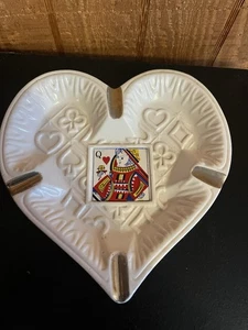 Vintage Ashtray Queen Of Hearts - Picture 1 of 5