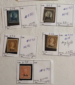 APC 6383 USA Kansas Nebraska scv 109 $ sc#678 673 662 674 665 mh - Bild 1 von 13