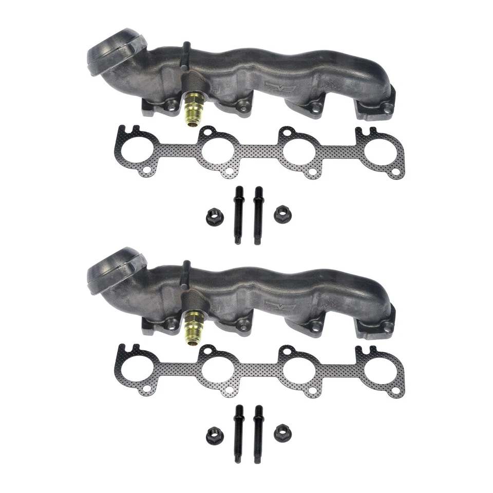 Dorman Left & Right Exhaust Manifold Kit for E-150 Econoline Wagon F-150 4.6L V8 - Image 1 of 1
