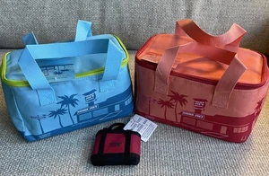 New With Tag Trader Joe’s Mini Insulated Bag Micro Tote With Grocery Bag - Picture 1 of 9