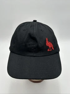 Cappello da baseball Wild Turkey borbonico cinturino posteriore nero con logo ricamato taglia unica - Foto 1 di 15