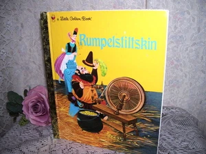 1986 Antique A Little Golden Book Rumpelstiltskin - Picture 1 of 3