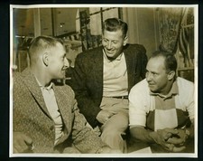 Roy Sievers Hal Griggs Joe Albanese 1958 Press Photo Washington Senators