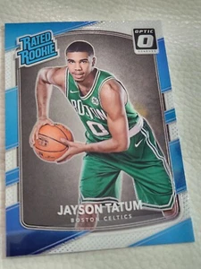 2017-18 PANINI DONRUSS OPTIK JAYSON TATUM #198 BEWERTET ROOKIE BOSTON CETLICS RC B - Bild 1 von 2