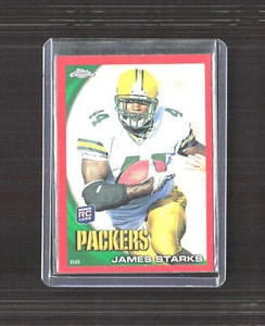 2010 Topps Chrome #C153 James Starks Orange Refractors - Picture 1 of 2