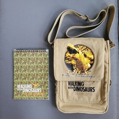 🦖RARO Bolso de Hombro Estilo Paleontólogo T-Rex🦖Cartera Caminar con Dinosaurios Foto 1 de 4