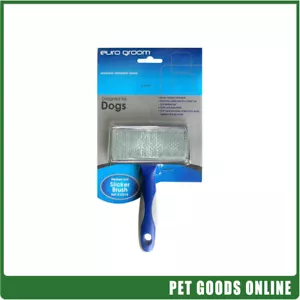 Euro Groom Dog Flat Slicker Brush Soft Pin Medium - Picture 1 of 1