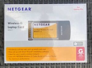 NETGEAR Wireless G Laptop PC Card V2 WG511 54Mbps