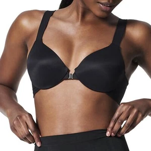 Spanx Bra-llelujah Lightly Lined Full Coverage Bra Full Coverage Very Black 36DD - Picture 1 of 5