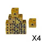 2x10 Pieces 6 Sided Dices Party Favors D6 Dices for Table Game Card Games Card