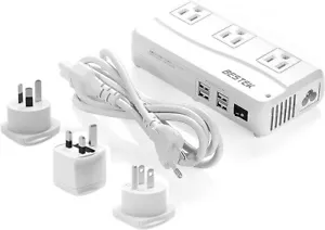 BESTEK Trasformatore Down per Prodotti Elettrici Giapponesi 220V 230V 240V a 100V - Foto 1 di 6