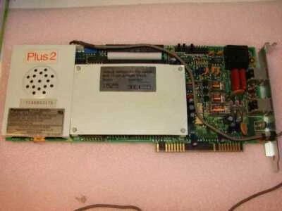 PANASONIC FX-BM89 ISA PLUS 2 FAX BOARD 8 bit isa includes external status light - Image 1 of 4