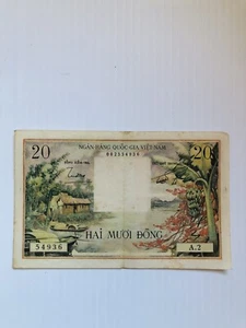 Vietnam 20 Dong ND (1955) P-4 - Picture 1 of 2