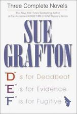 Sue Grafton 3 Complete Novels D E & F by Grafton, Sue