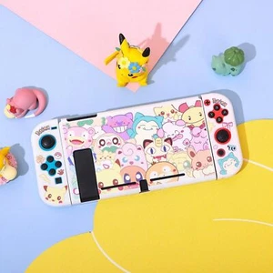 Nintendo Switch OLED Shell Cute Accessories Case Cover For Joycon Controller - Picture 1 of 15