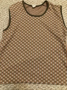 Spoof Vintage Sweater Vest Women’s Multicolored Size XL - Picture 1 of 3