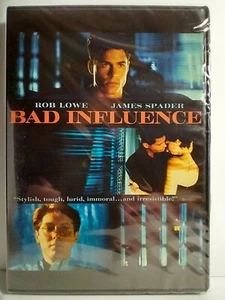 Bad Influence Movie 1990 Rob Lowe James Spader Kathleen Wilhoite CultClassic Dvd - Foto 1 di 12