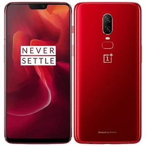 OnePlus 6 4G Red 128GB + 8GB Dual-SIM Factory Unlocked Global NEW - Afbeelding 1 van 3