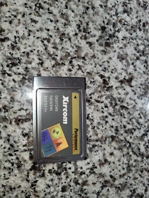 XIRCOM PS-CT2-16 CREDITCARD TOKEN RING ADAPTER IIPS PCMCIA NO CABLES - Image 1 of 4