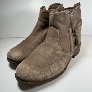 UGG LaVelle Women 8.5 Suede Leather Booties Brown Water Resistant *Wear on toes* - Bild 1 von 11